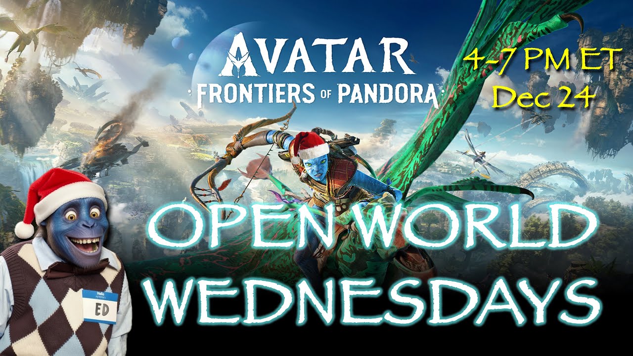 Avatar Frontiers of Pandora Live Stream: Open World Wednesdays
