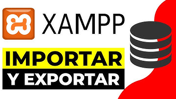 Como IMPORTAR y EXPORTAR BASE de DATOS Con XAMPP 2024