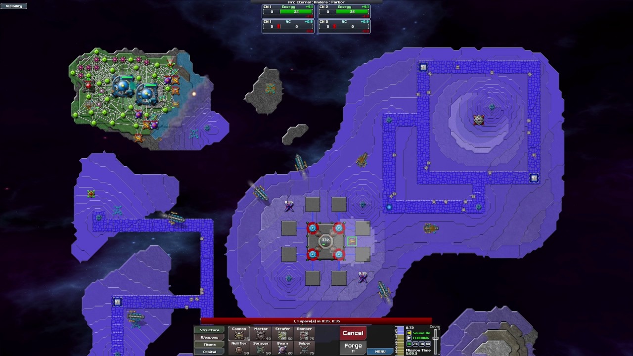 Creeper World 3 Arc Eternal - Andere Farbor