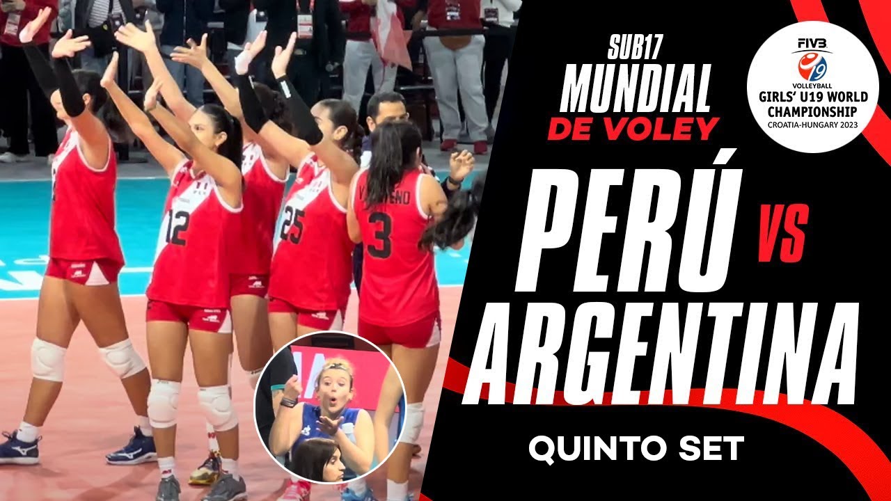 🔥 Final polémico y lleno de tensión | Perú vs Argentina – Set 5 | Mundial Sub-17 2024 [4K] 🇵🇪🇦🇷
