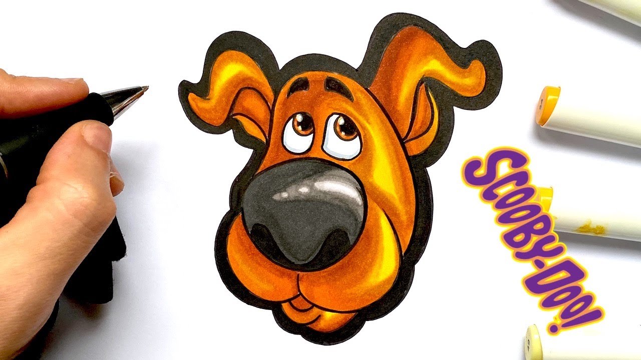 Tuto Dessin Scooby Doo Petit Emoji Youtube