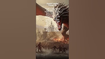 ChatGPT Writing Prompt 110