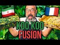 Persian Kookoo Fusion with French Quiche تلفیق کوکو سبزی ایرانی با کیش فرانسوی