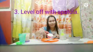 Measuring Dry and Liquid Ingredients Accurately