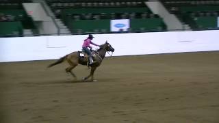 Elana & Ruby, AQHA R3C Show. Winning open barrels