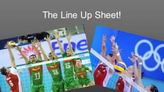 Volleyball New Zealand Referee - 12 Sub Scoresheet Procedure