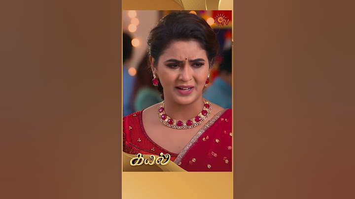 Kayal - #shorts | Sun TV | Tamil Serial