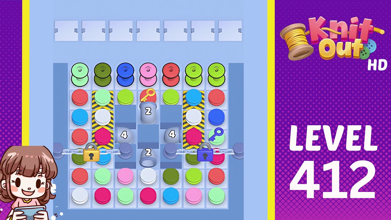 Knit Out Level 412 Solution Walkthrough