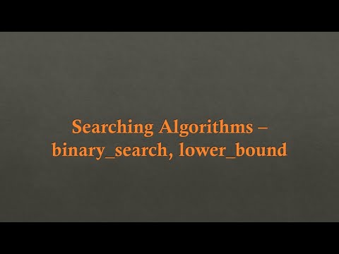 📘 STL: Searching Algorithms | Day 23 🔍