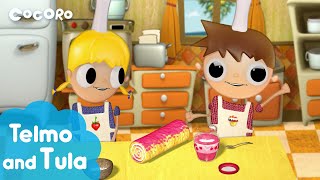 How To Make A Jelly Roll Telmo And Tula Little Cooks Cocoro Tv