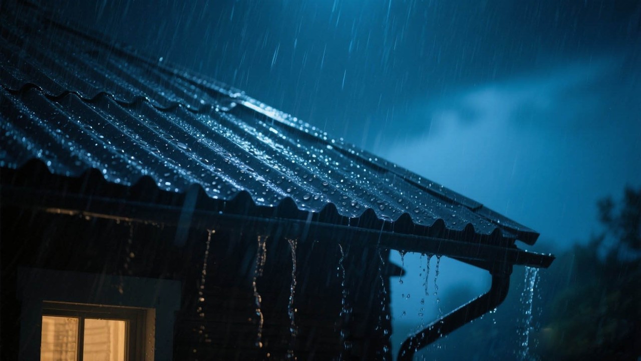 Rain Sounds No Ads for Sleep - Rain and Thunder Sounds ASMR for Sleep, Relaxation #1