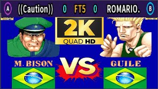 Street Fighter II: Champion Edition - ((Caution)) VS ROMARIO.- FT5