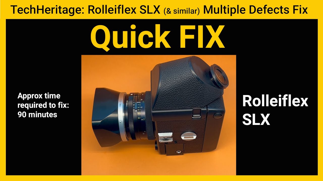Rolleiflex SLX 一眼レフカメラ Rolleiflex SLX | LENS-DB.COM