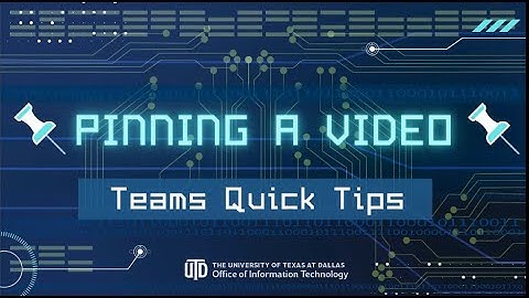 How to Pin a video in Microsoft Teams | Quick Tips