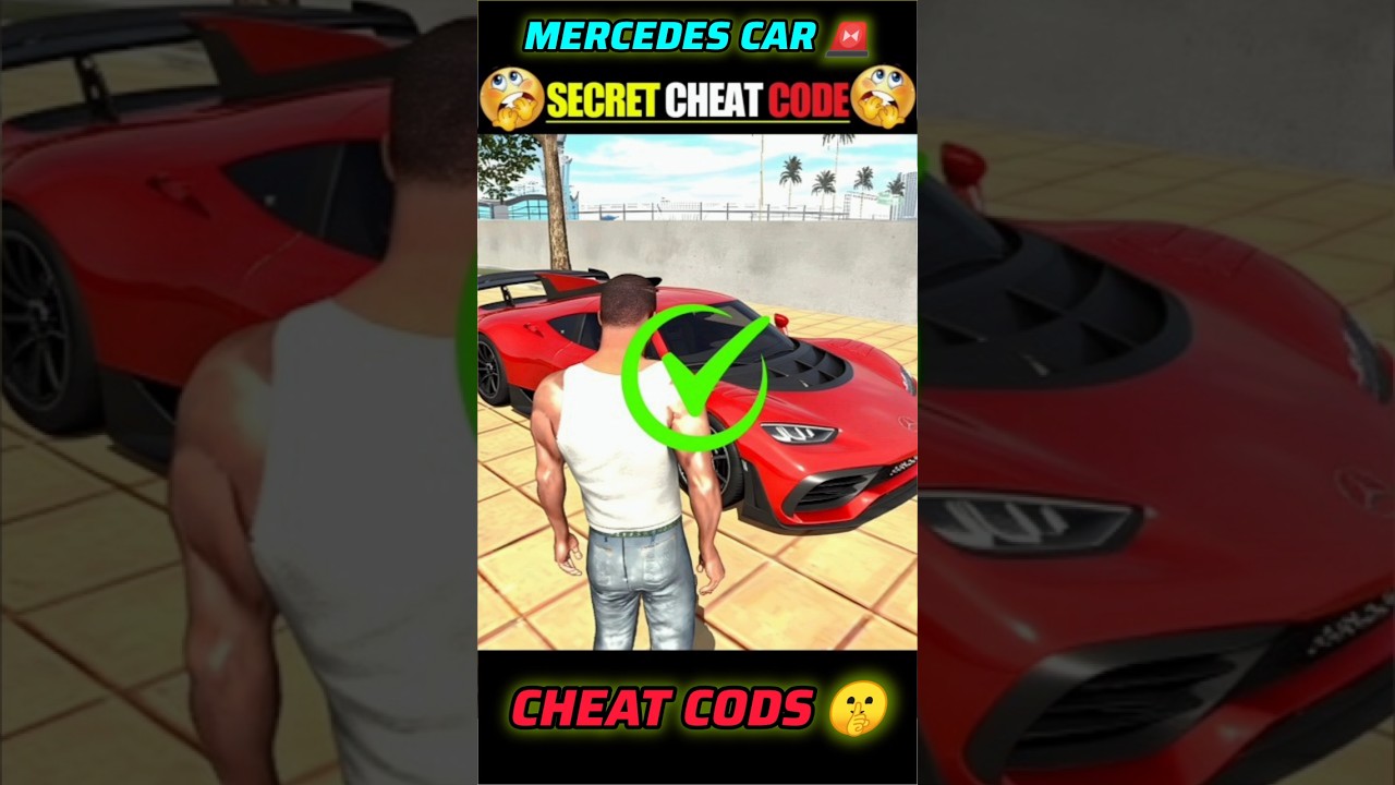 MERCEDES CAR CHEAT CODE in Indian Bike Driving 3D | Indian Bike Driving 3D NEW UPDATE 🔥|| jambola