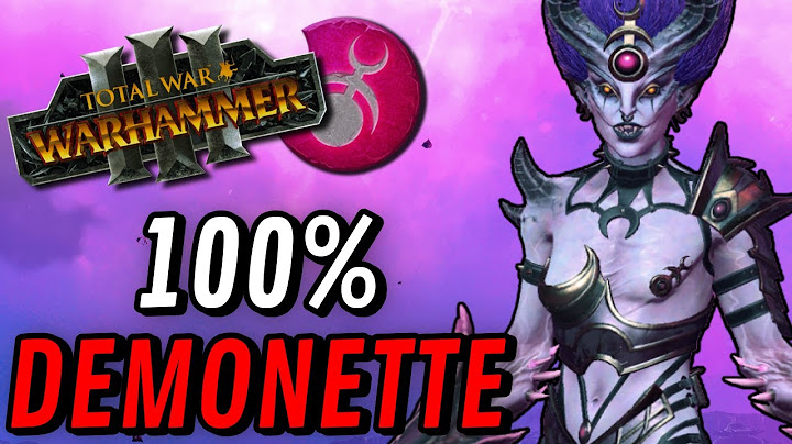 Une armée 100% DEMONETTE ! Plaisir coupable chez SLAANESH ?