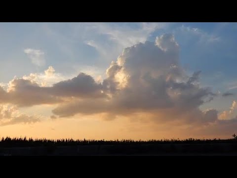 Time Lapse Of Heavenly Clouds Stock Video