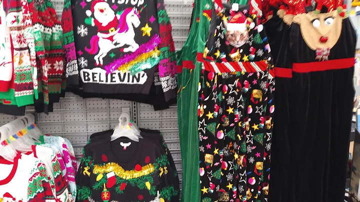 Walmart Christmas Outfits | UGLY Sweaters Under $20 | Cute Girls Onsies and Pjamas | Christmas 2021
