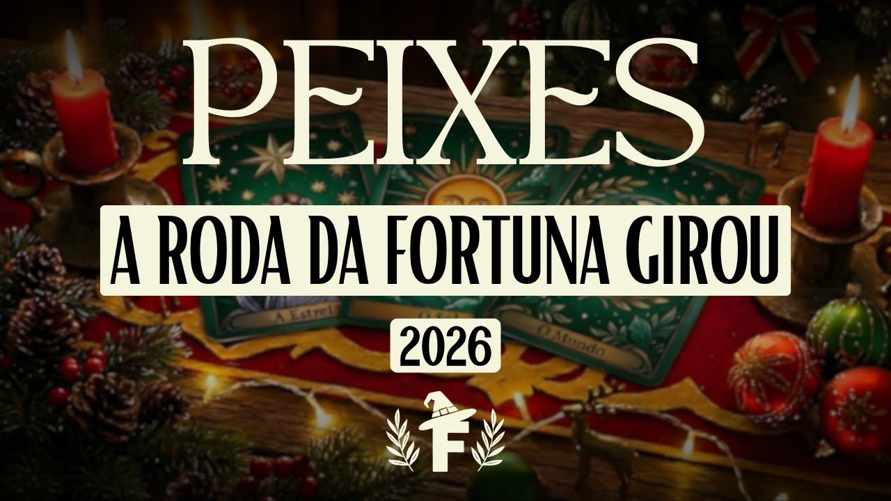 PEIXES ♓︎ | O ANO DO TESOURO!! | A RODA GIROU E O PARAÍSO FINALMENTE CHEGOU!! 🎡💰