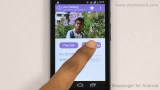 Viber Messenger - How To Send A Message screenshot 5