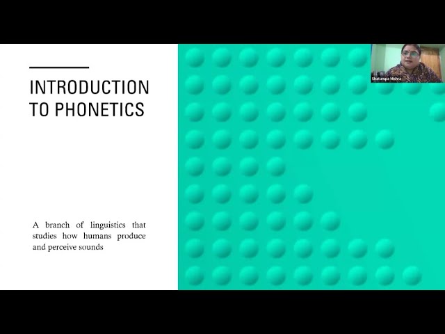 An Introduction to Phonetics