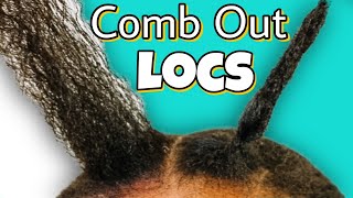 COMB OUT LOCS | INSTANT LOCS JOURNEY