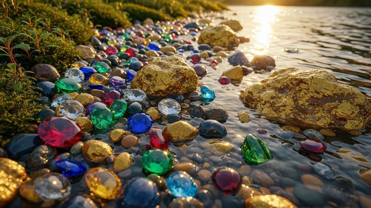 “Incredible Natural Gold & Gemstone Deposit – You Have to See This!”