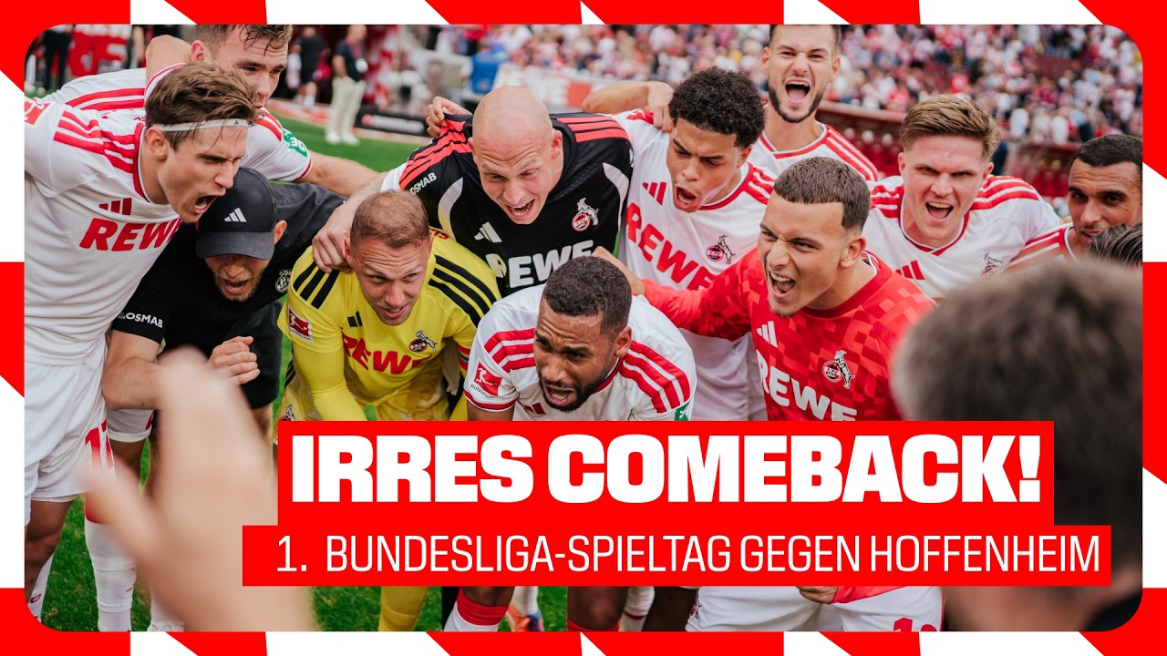 ACHTERBAHNFAHRT DER GEFÜHLE 🤯 | Spieltag 1/34 | 1. FC Köln