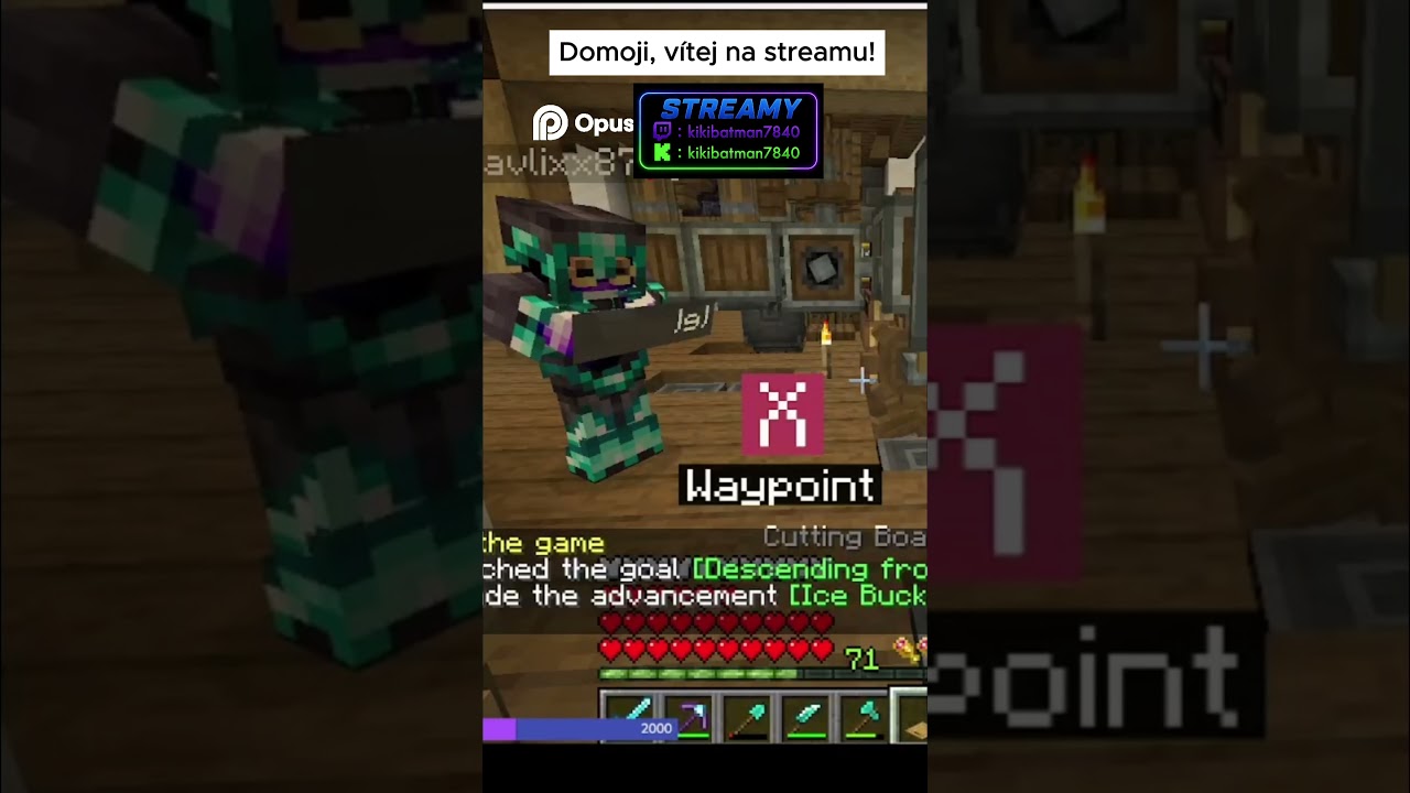 Domoji, vítej na streamu! 😄
