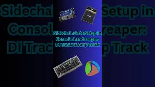 Side chain gate setup in console 1 and reaper:DI track to Amp track
