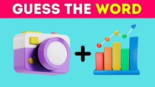 Guess the WORD By Emoji 💡 | Emoji Quiz