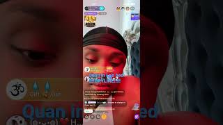 Quan Went Live In Bed