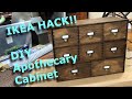 IKEA HACK! Apothecary Cabinet