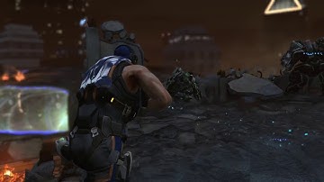 XCOM: Enemy Within - UFO Crash Site Mission Gameplay