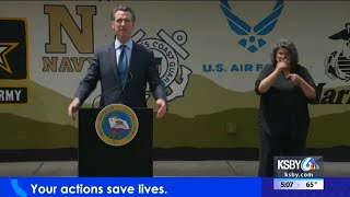 Gov. newsom: guidelines for safely reopening california churches
coming monday