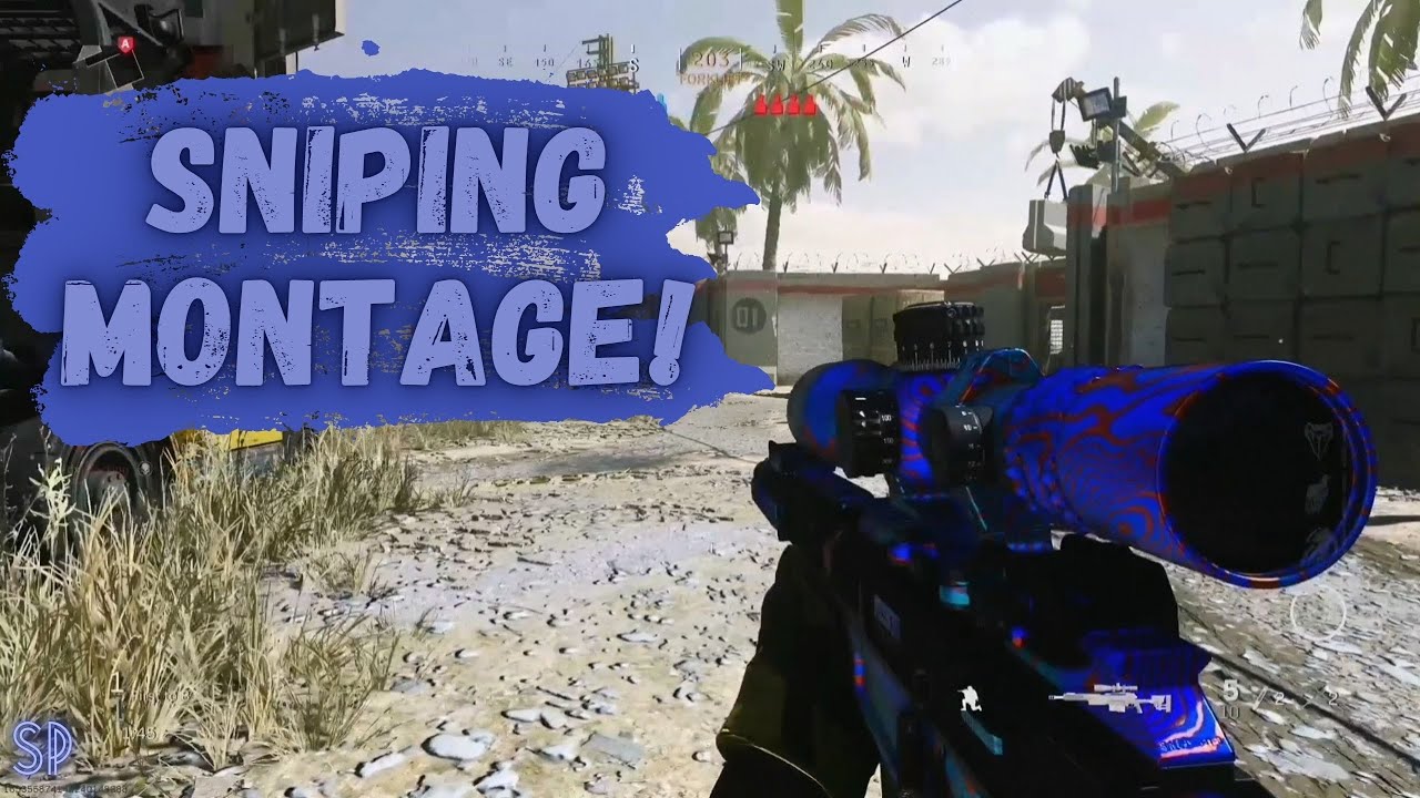 Sniping in Call of Duty: Modern Warfare!!