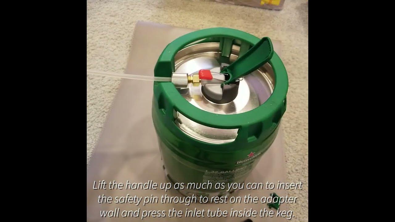 Heineken BeerTender tube xTender: hacking kit to reuse the tubes for up to  4 kegs, save money & landfill. : u/SUBMERGit