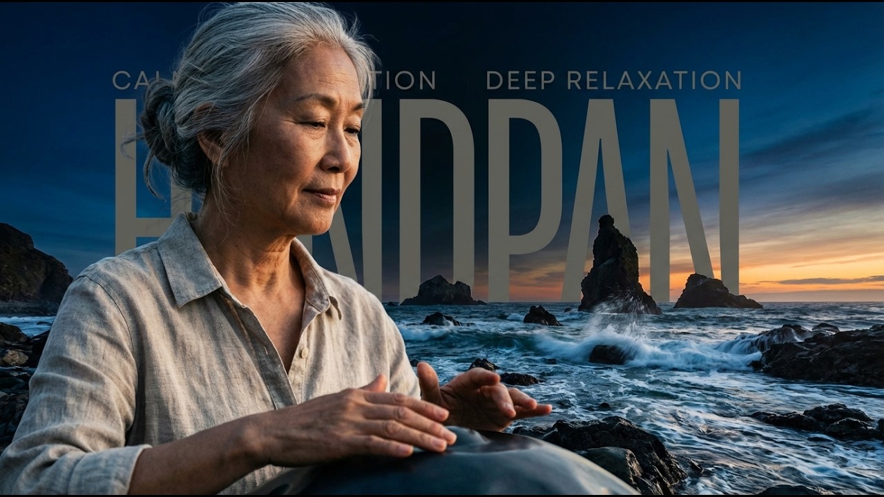 Soft Handpan Music For Studying And Focus 📖 Relaxing Background Sounds