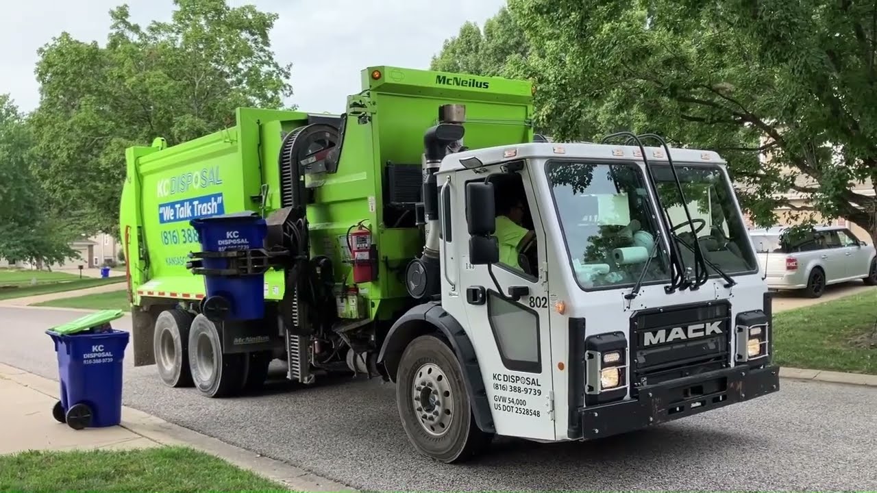Garbage Truck Compilation - Waste Management, GFL, Southern Pride Disposal, KC Disposal