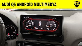 Audi Q5 Android Multimedya 2009-2017 Myway Orijinal Menülü Ekran - Emr Garage Ankara