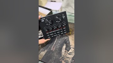 V10 BM-800 PODCAST CONDENSER MICROPHONE SET WITH LIVE SOUND CARD, RECHARGEABLE