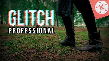 How to make Glitch effect video Intro & Title in Kinemaster