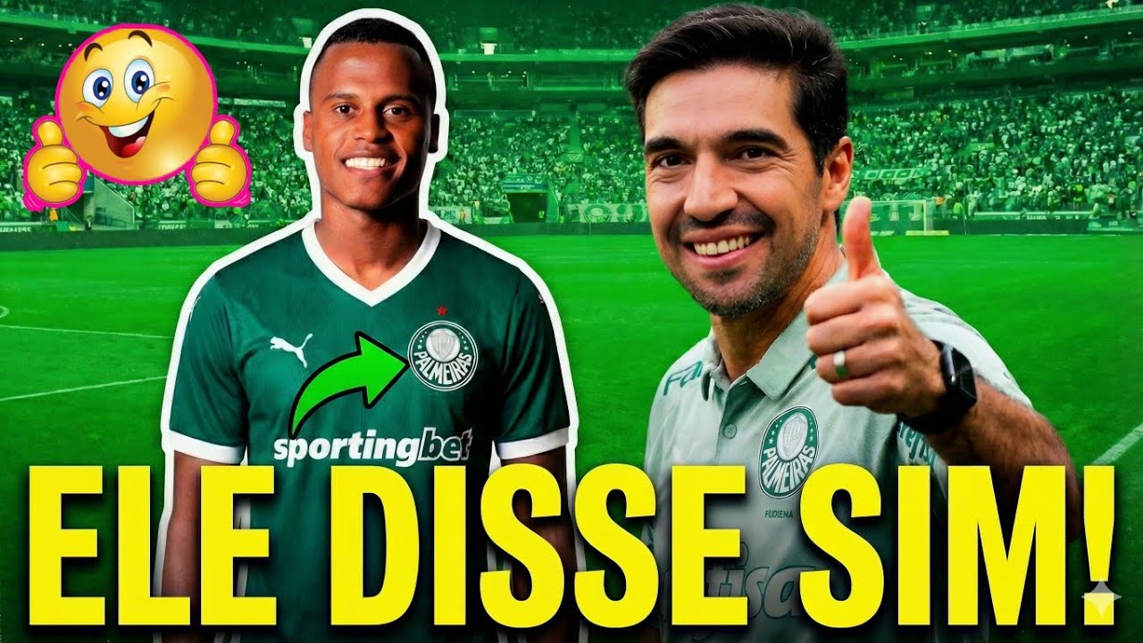 BOMBA! JHON ARIAS DIZ SIM AO VERDÃO E NEGÓCIO AVANÇA! NOTÍCIAS DO PALMEIRAS
