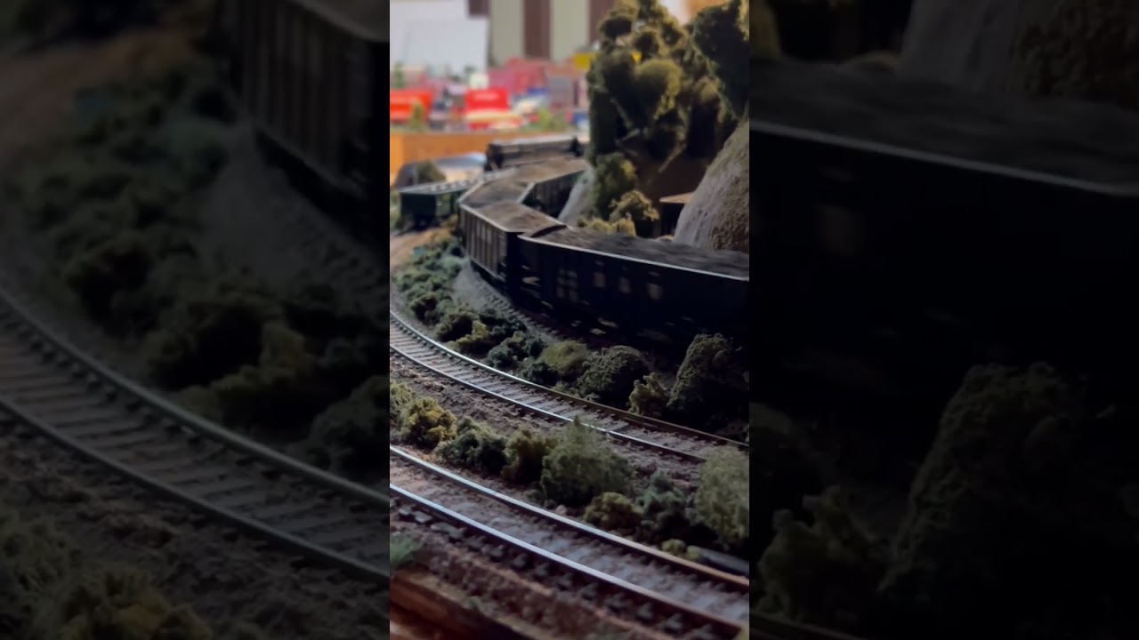 CP Rail (Pac Man Paint Scheme) Pulling a Coal Train