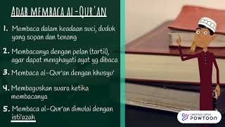 Akidah Akhlak Kelas 7 'Adab Membaca al-Qur'an'