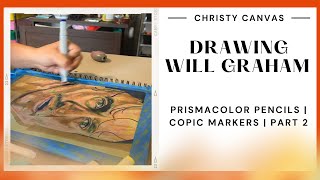 Drawing Will Graham! | Timelapse | Part 2