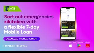 Download the new KCB app and take control of your moments.