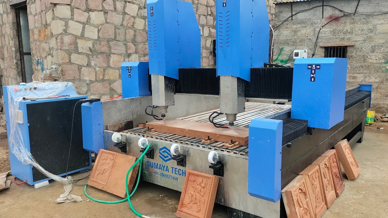 Sumaya machine 5*10 Stone router install BATADU Barmer 
