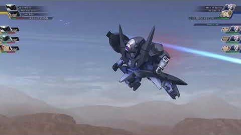 SD Gundam G-Generation Cross Rays - GN-X II Cannon All Animations