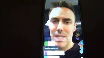 The Script Periscope 21.04.15 Part 7, Going onstage 2